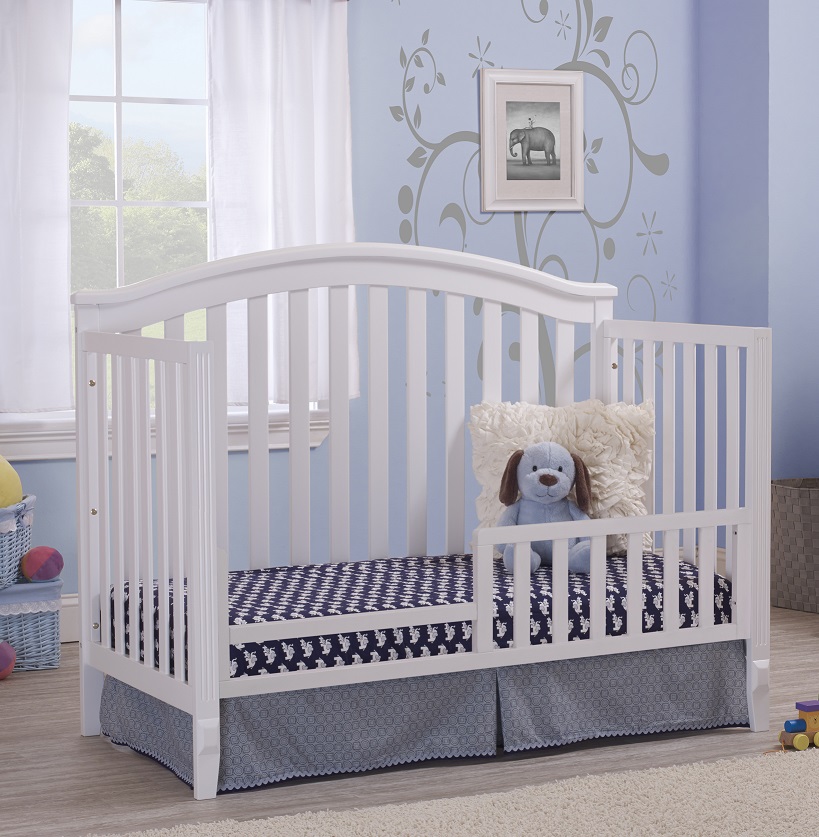 Sorelle Berkley CNC Crib Toddler Rail White #148-W