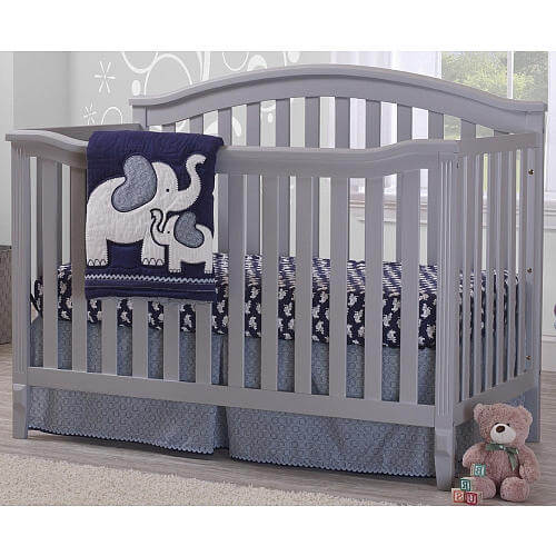 Sorelle Berkley 4-in-1 Crib Gray