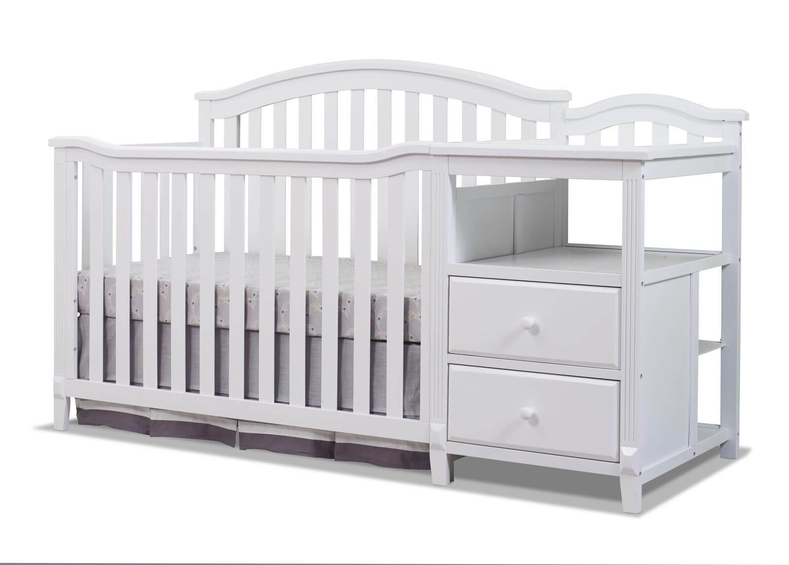 Sorelle Berkley 4in1 Crib & Changer White